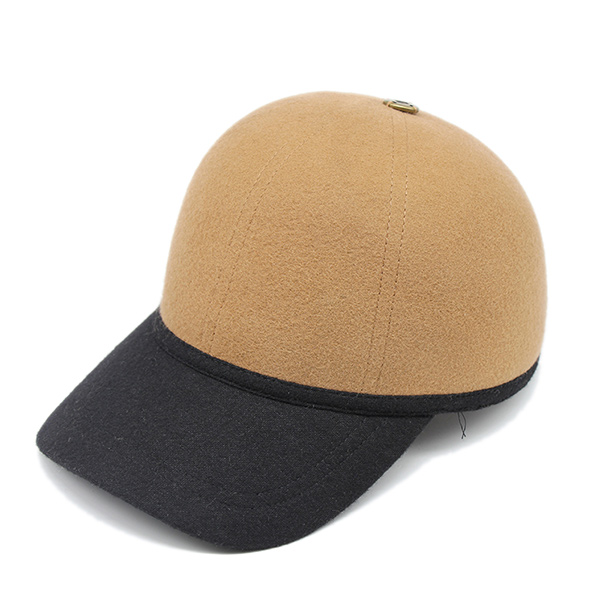 Two tone wool felt hat