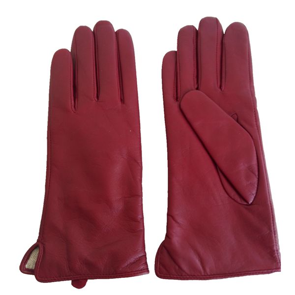 Women Leather Gloves-GW008