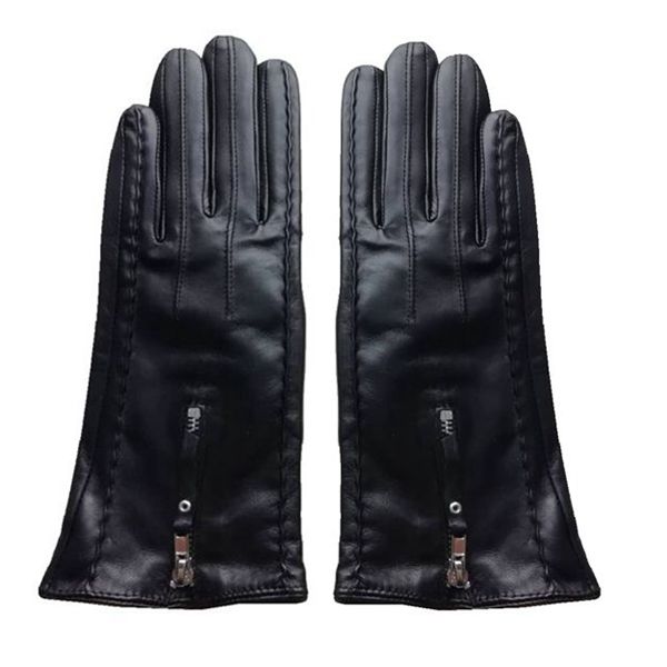 Women Leather Gloves-GW003